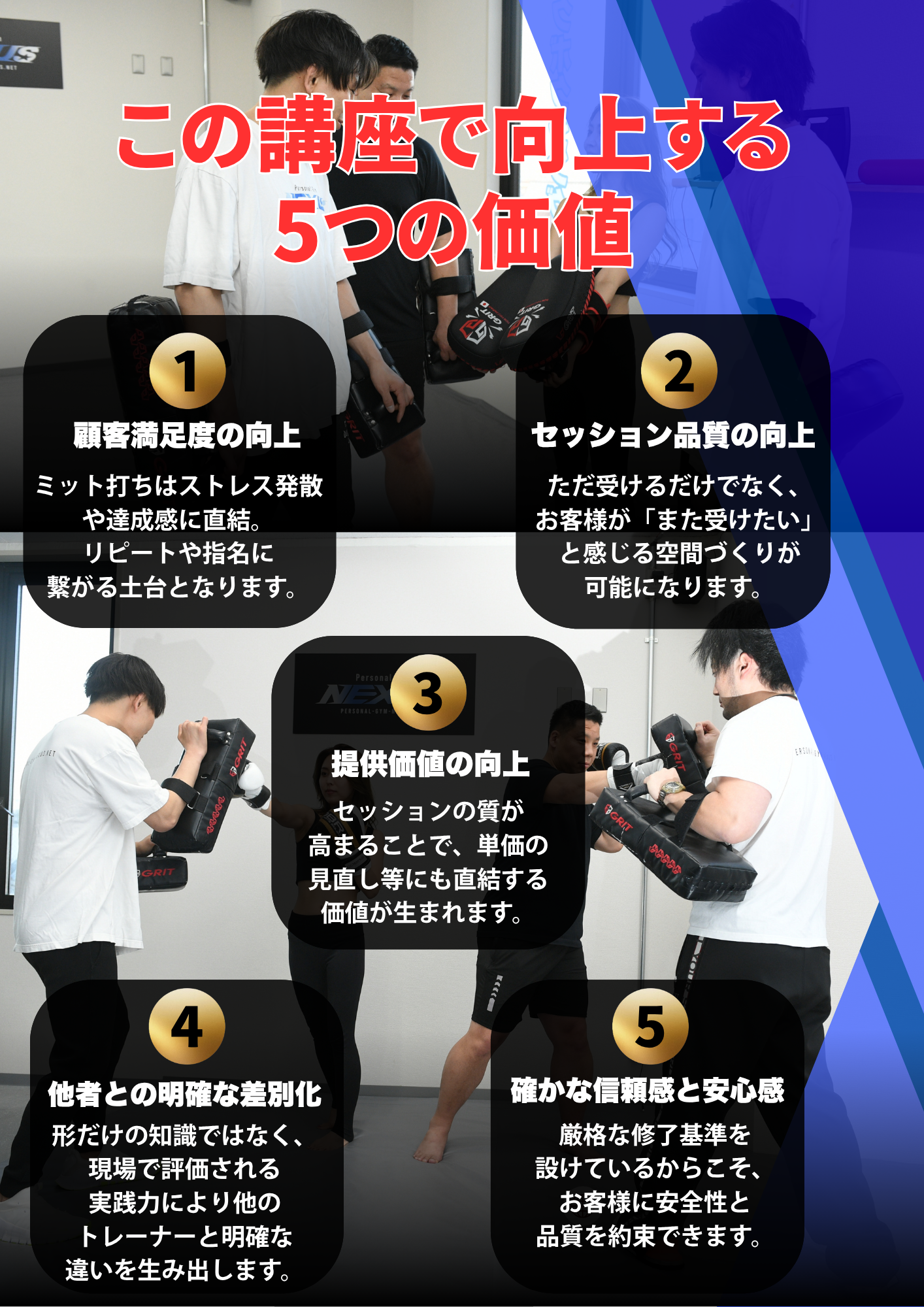 5つの価値画像